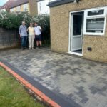 New Patio in Chalfront St Peter